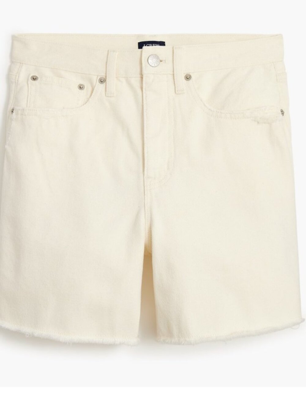 J. Crew Factory Denim Shorts - Ecru - Size 27